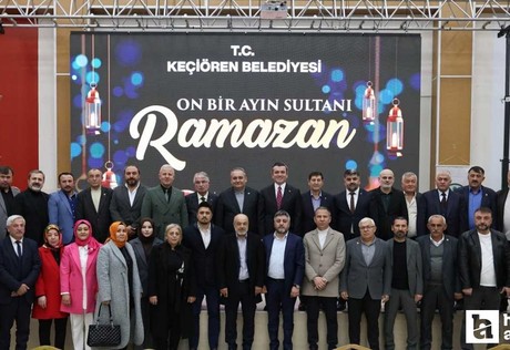 Keçiören Belediye Başkanı Özarslan, iftarda Ordulularla buluştu