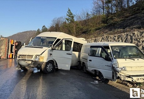 Zonguldak-Ankara kara yolunda 3 trafik kazası meydana geldi