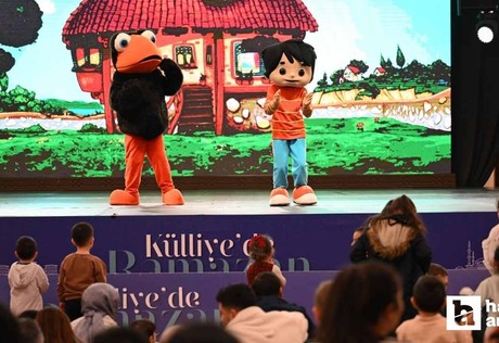 Külliye'de Ramazan etkinliklerinde Ege ile Gaga müzikali sahnelendi