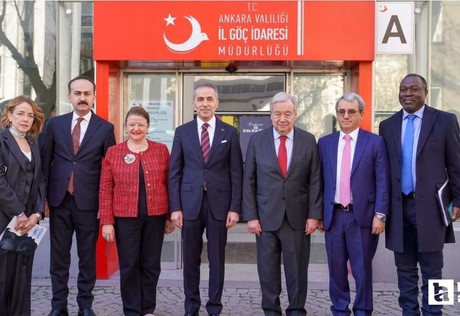 Ankara İl Göç İdaresi Müdürlüğü, BM Genel Sekreteri Guterres'i ağırladı