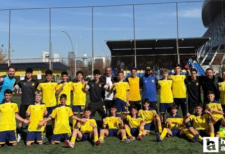 Ankaragücü U14 takımı ligin grup aşamasını lider tamamlamayı garantiledi