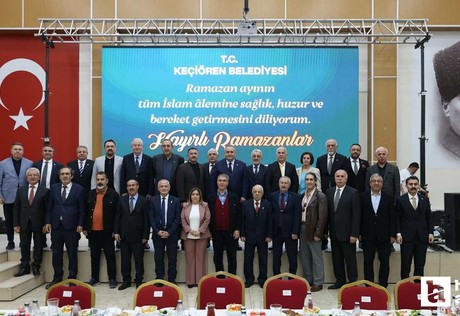 Keçiören Belediye Başkanı Özarslan iftarda Tunceli, Malatya, Erzincan ve Elazığlılarla buluştu