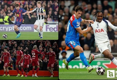 Şampiyonlar Ligi’nde son 4 çeyrek finalist ve çeyrek final eşleşmeleri belli oldu