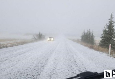 Haymana Polatlı'da dolu yağışı etkili oldu!