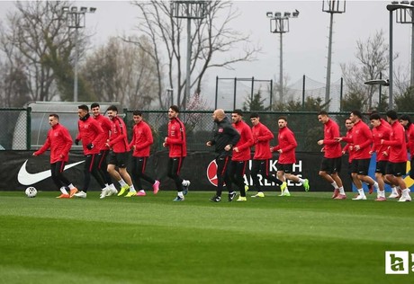 A Milli Futbol Takımı'nda Romanya hazırlıkları sürüyor
