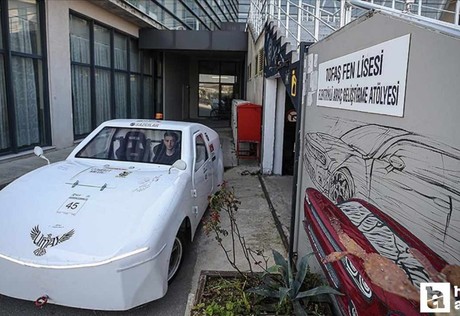 Bu elektrikli otomobili liseliler geliştirdi: TEKNOFEST'e katılıyorlar!