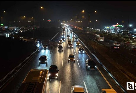Polatlı'da bayram dönüşü trafik yoğunluğu dikkat çekti