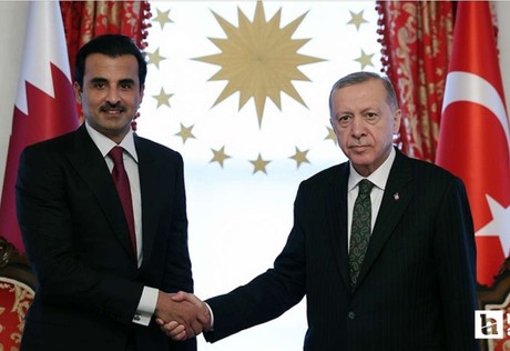 Cumhurbaşkanı Erdoğan ile Katar Emiri arasında telefon görüşmesi