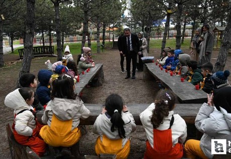 Pursaklar Belediyesi Ormanköy'de Orman Haftası kapsamında tohumlar toprakla buluştu