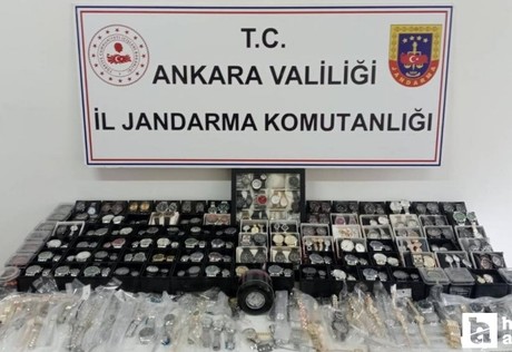 Ankara'da düzenlenen kaçakçılık operasyonlarında çok sayıda ürün ele geçirildi