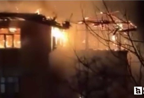 Çankırı'da çıkan yangında ev kullanılamaz hale geldi