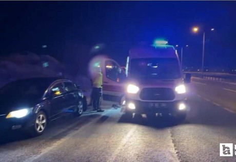 Çankırı'da trafik kazasında 2 otomobil çarpıştı