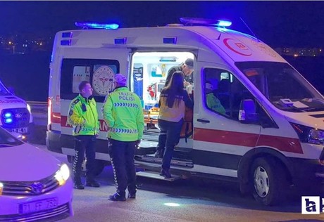Kırıkkale'de tır ile otomobil çarpıştı: 3 yaralı