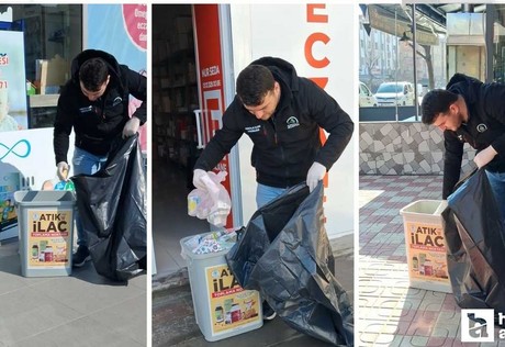 Pursaklar Belediyesi atık ilçları topluyor, geleceğe sahip çıkyor