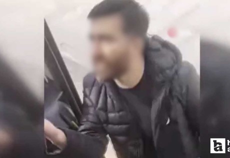 Polatlı’da yolcu ve şoförün kavgası kameraya yansıdı...