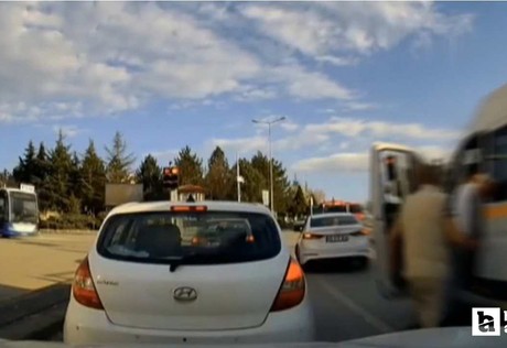 Gölbaşı'nda iki sürücü arasındaki tartışma kavgaya dönüştü