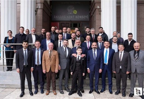 TFF Başkanı Hacıosmanoğlu, Ankara Kent Konseyi'ni ziyaret etti