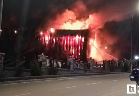 Sincan'da kimya fabrikasında büyük çaplı yangın çıktı