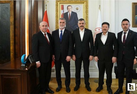 İçişleri Bakanı Mustafa Çiftçi, TŞOF heyeti ile APP plakaları görüştü