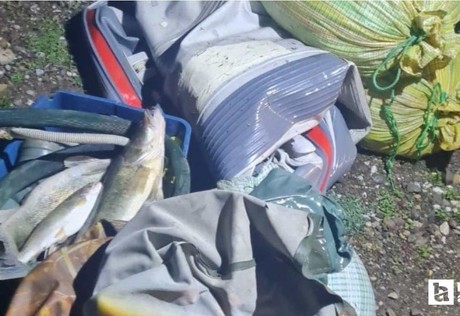 Çorum'da kaçak balık avcıları fotokapan ile yakayı ele verdiler