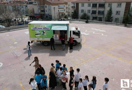 Sincan Belediyesinden öğrencilere sıfır atık eğitimi