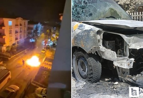 Mamak'ta boşanma aşamasındaki eşi tarafından aracı yakılan kadın yaşadıklarını anlattı