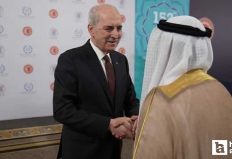 TBMM Başkanı Kurtulmuş, Alyammahi ile görüştü