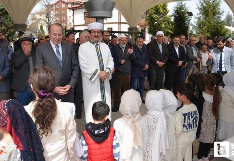 Kahramankazan'da hacı adayları dualarla kutsal topraklara uğurlandı