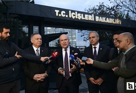 CHP heyeti İçişleri Bakanı Mustafa Çiftçi ile görüşme yaptı