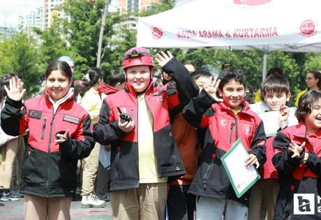 Keçiören Belediyesinden çocuklara hayat kurtaran afet farkındalık eğitimi