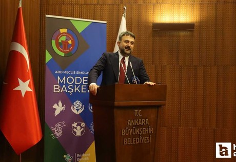 AKK Başkanı Yılmaz, Model Başkent ABB Meclis Simülasyonu'na katıldı