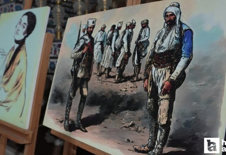 Keçiören'de 'Cumhuriyet'in Doğuşu' resim sergisi açıldı!