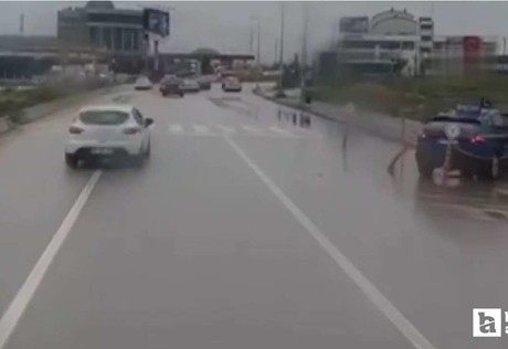 Sincan'da sürücü adayı deneme sürüşünde kaza yaptı: 1 kişi yaralandı