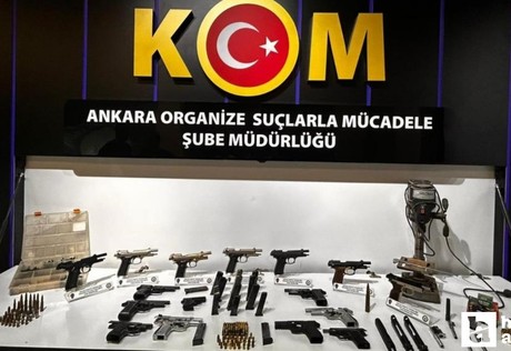 Ankara'da silah kaçakçılığı operasyonu: 4 tutuklama