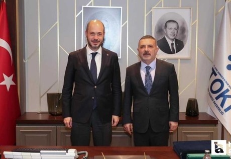 Sincan Belediye Başkanı Ercan'dan depreme dayanıklı modern yaşam alanları için TOKİ ziyareti