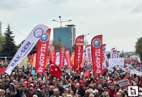 Başkentte emekçiler 1 Mayıs'ı yoğun katılımla kutladı