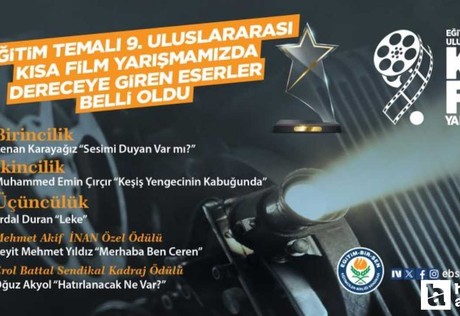 9. Uluslararası Kısa Film Yarışması'nda dereceye giren isimler belli oldu!