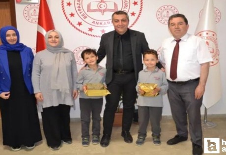 Başkentte ikiz kardeşlerden alkışlanacak başarı!