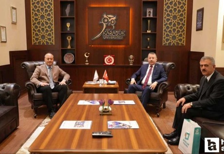 BİK Ankara Bölge Müdürü Çelik, Rektör Kırışık’ı ziyaret etti