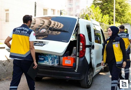 Etimesgut Belediyesi, yaşlı ve ihtiyaç sahiplerine evde bakım hizmetlerini sürdürüyor