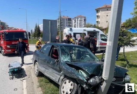 Çorum Sungurlu'da trafik kazası: 2 kişi yaralandı!