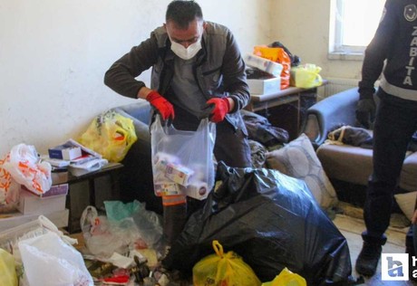 Etimesgut Belediyesinden çöp ev müdahelesi: Ekipler seferber edildi!