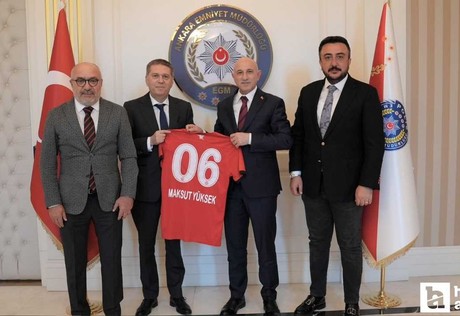 Natura Dünyası Gençlerbirliği’nden Ankara İl Emniyet Müdürü Maksut Yüksek’e 'Hayırlı Olsun' Ziyareti
