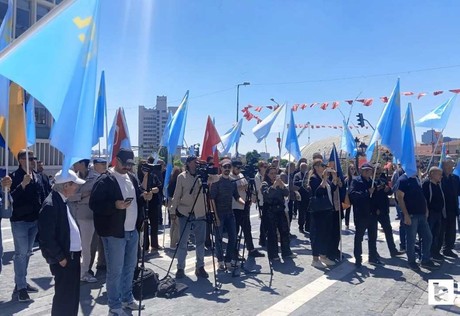 Kırım Tatar Sürgünü’nün 82. yılı Ulus Meydanı'nda anıldı