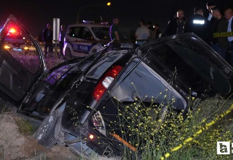Kırıkkale'de hafif ticari araç şarampole devrildi: 1 ölü, 3 yaralı