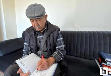 Ankara'da bir ömrü defterlere sığdıran adam gündem oldu: 59 yıldır günlük tutuyor!