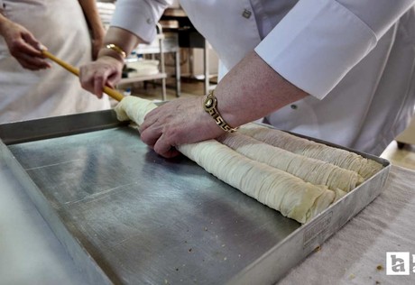 Çubuk'ta baklava üreticilerinin bayram mesaisi başladı