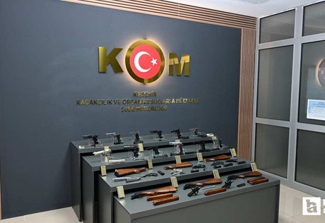 Kırşehir’de silah kaçakçılığı operasyonunda 1 kişi yakalandı