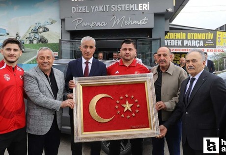 Gölbaşı'nda hayatını kaybeden güreşçilerimiz için mevlit okutuldu