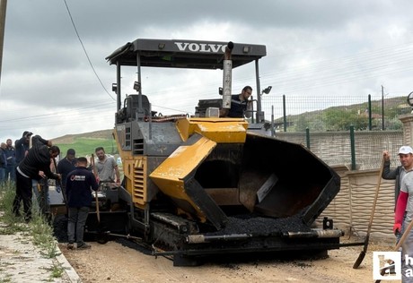 Sincan'da sıcak asfalt çalışmaları devam ediyor